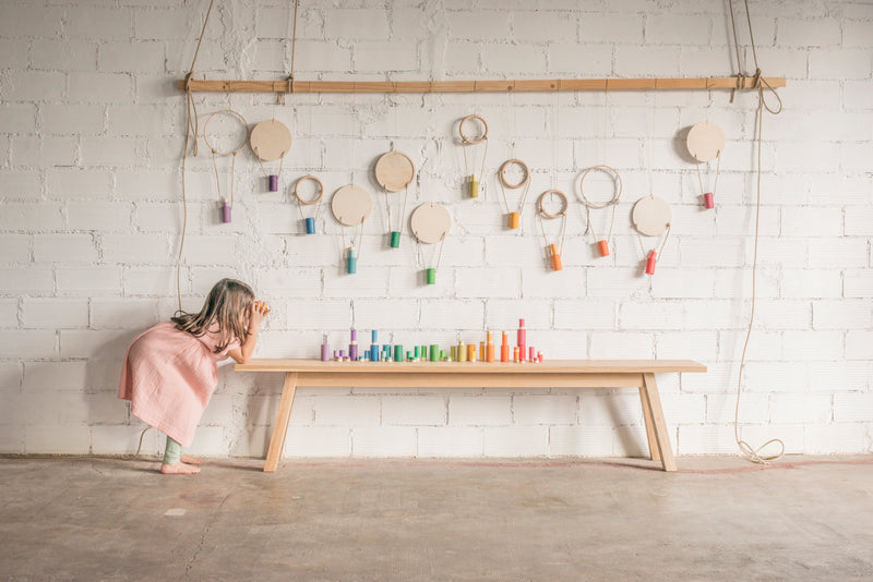 Grapat - Lola Houten Speelset 1: regenboogkleuren